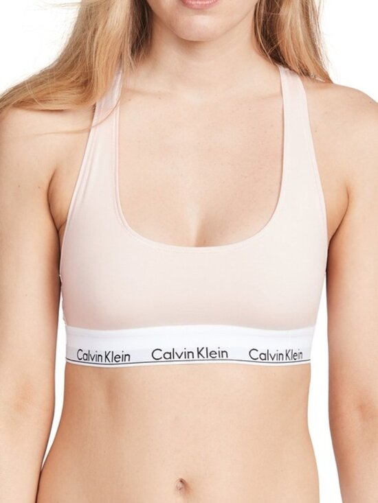 Calvin Klein Other - Calvin Klein Women's Icon Cotton Modal Unlined Bralette - Pink NWT